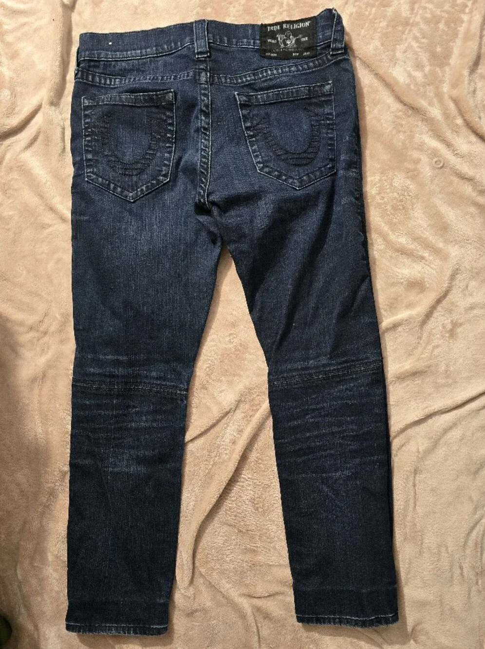 True Religion Rocco Relaxed Skinny Jeans Size 33